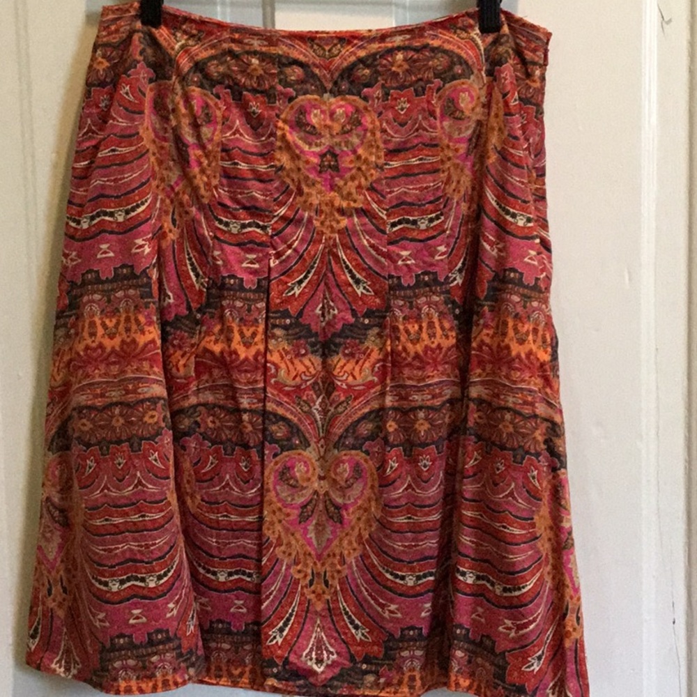 Printed skirt
